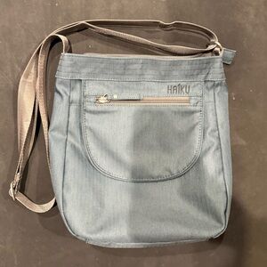 Haiku Eco-Friendly Crossbody Bag in Balsam Green